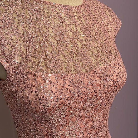 Sequin Lace Dress - Picture 5 of 8